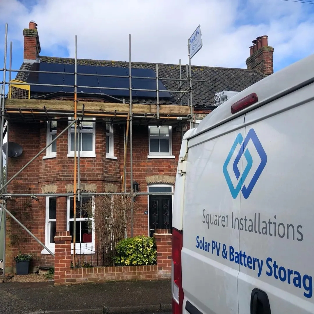 Solar panel installation in Suffolk by Square1 Installations Ltd